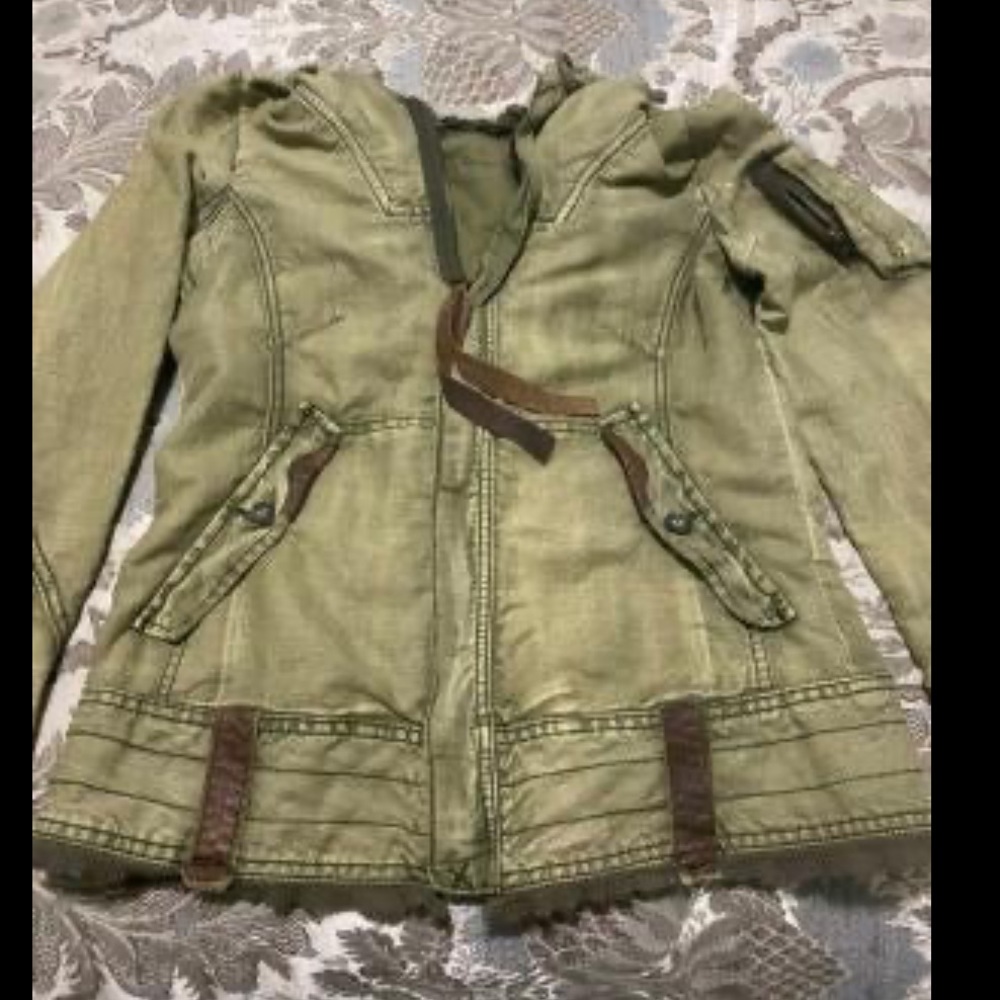 ISO older Free People jacket hooded. Not for sale.